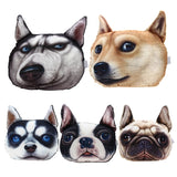 3D Dog Pillows Car Seat Pillow Car Neck Pillow Lovely Auto Headrest Pillow Car Interior Cat Head Neck Seat Cushion Decoratio - catdoglovers.com