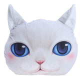 3D Dog Pillows Car Seat Pillow Car Neck Pillow Lovely Auto Headrest Pillow Car Interior Cat Head Neck Seat Cushion Decoratio - catdoglovers.com