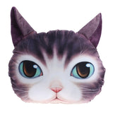 3D Dog Pillows Car Seat Pillow Car Neck Pillow Lovely Auto Headrest Pillow Car Interior Cat Head Neck Seat Cushion Decoratio - catdoglovers.com