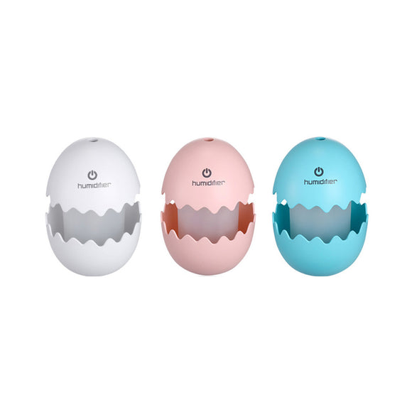 KBAYBO 100ml Diffuser Aroma Air Humidifier USB Ultrasonic Mist Maker funny Egg LED light Essential Oil Diffuser - catdoglovers.com