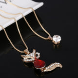 Natural Stone Cat Eye CZ Necklace Gold Silver Plated Chain Pendant Necklaces Wholesale Woman Statement Necklace free shipping - catdoglovers.com