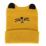 Newborn Baby Cute Hat Kids Spring Autumn Winter Cartoon Cat Beanie Knitted Hats Girls Boys Soft Casual Caps Kids Accessories - catdoglovers.com