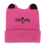 Newborn Baby Cute Hat Kids Spring Autumn Winter Cartoon Cat Beanie Knitted Hats Girls Boys Soft Casual Caps Kids Accessories - catdoglovers.com