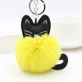 3 Key Animal Holder 3 Holder Accessory 1inch Cat Chain 8 Keyring Pompom Decoration cm 5 Ball Bag Cute cm 9 Pendant - catdoglovers.com